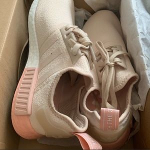 Adidas NMD linen pink size 9